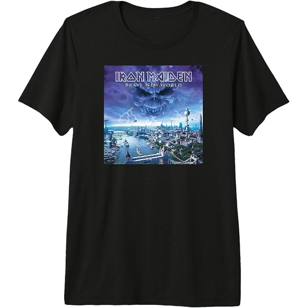 Amazon.com: Iron Maiden Brave New World Long Sleeve T-Shirt