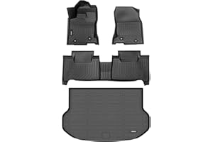 ANBINGO®Fit for Lexus NX Floor Mats 2015-2021 All Weather Car Mats Rug for 2016 NX TPE Rug Mat for 2017 NX Rubber Trunk Liner Carpet for 2018 NX Automotive Accessories for NX