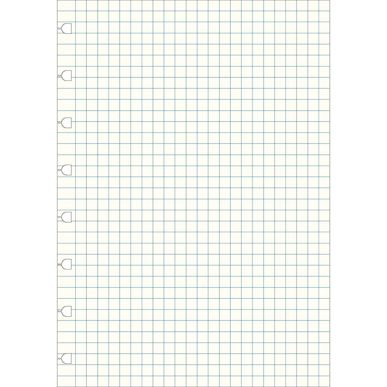 Filofax A5 Squared Notes for Refillable Notebook - White