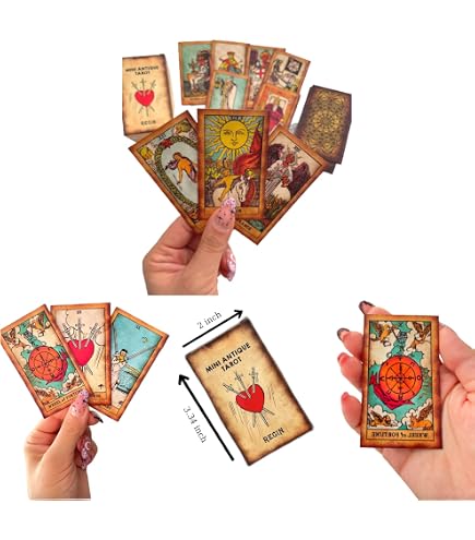 Llavero De Carta De Tarot En Acero Inoxidable - Diseño Cuadrado, Para Llaves, Mochila O Coche