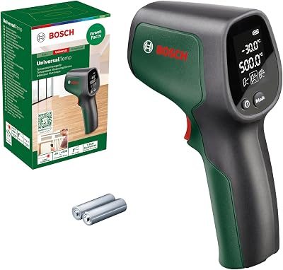 Bosch UniversalTemp Infrared Thermometer -30C to 500C Easy Precise Temp Gun