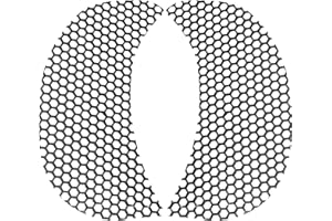LINGDU Motorcycle Fairing Mesh Grill Side Vent Screen for Road Glide Custom FLTRX Special FLTRXS Glide Ultra FLTRU FLTRUSE