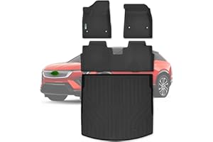 SANBAN-AXE Floor Mats & Trunk Mat for Cadillac Optiq All-New 2025,TPE All Weather Protection 2 Rows Car Floor Liners with Car