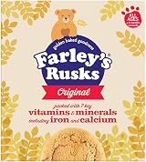 HEINZ Farley's Original Rusks x18 300g Baby Finger Food Iron Calcium view 1