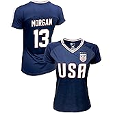 Woman's Alex Morgan USWNT Shirt, Adult Sizes Official U.S. Soccer Morgan T-Shirt