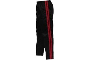 UFG Ultimate - Martial Arts Striped Karate Pants Cotton & Polyester Blended - Kids Adults Unisex