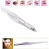 Chuse M3 2pcs/lot White Professional Manual Tattoo Permanent Makeup Eyebrow Pen with Unique Appearance Design