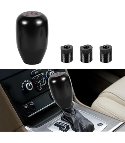 Pomo Palanca Cambios 5 Velocidades Para Opel Meriva A 2003-2010 - Negro, Incluye Cubierta Antipolvo
