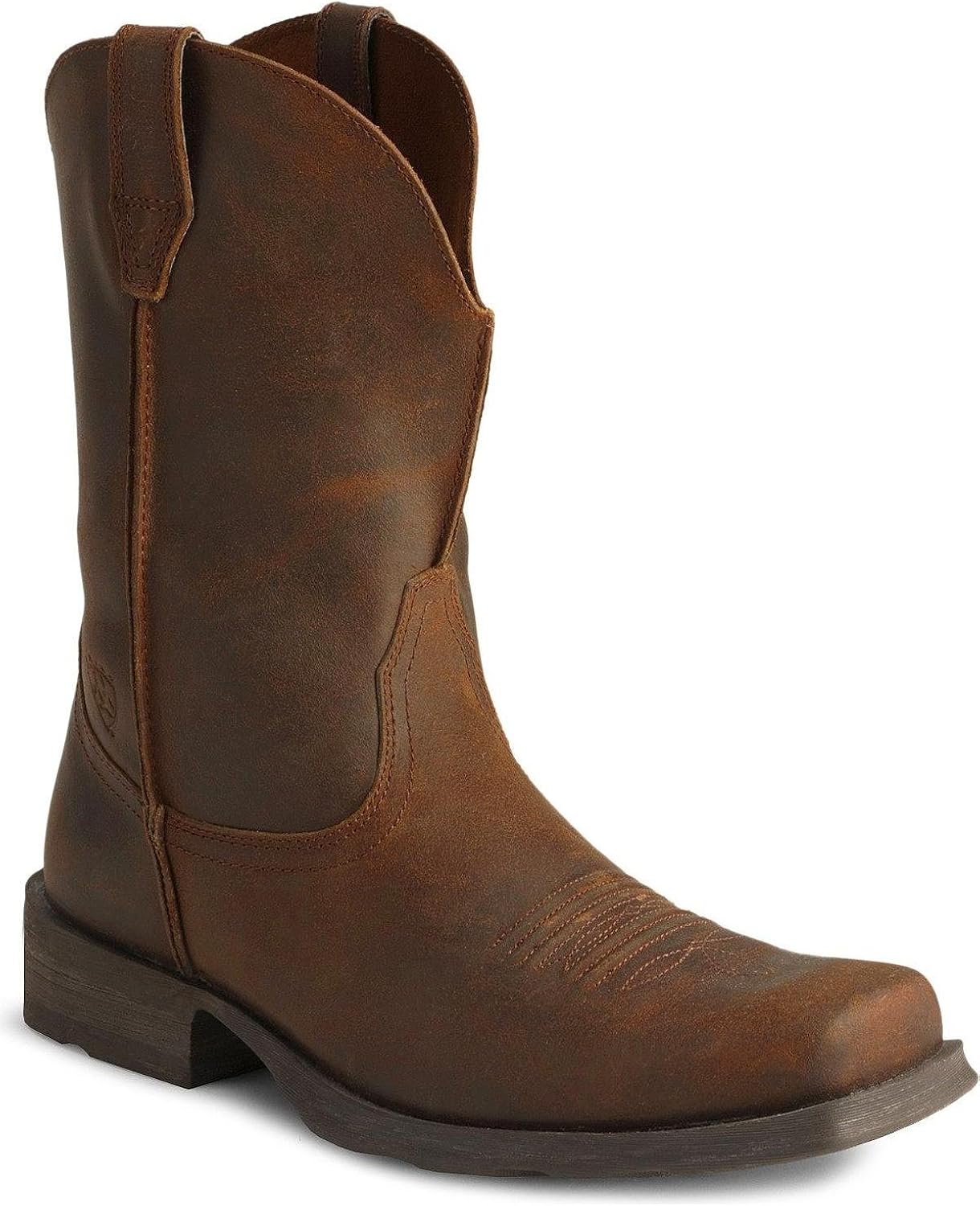 Ariat Rambler Western Boot Men’s Leather, Square Toe