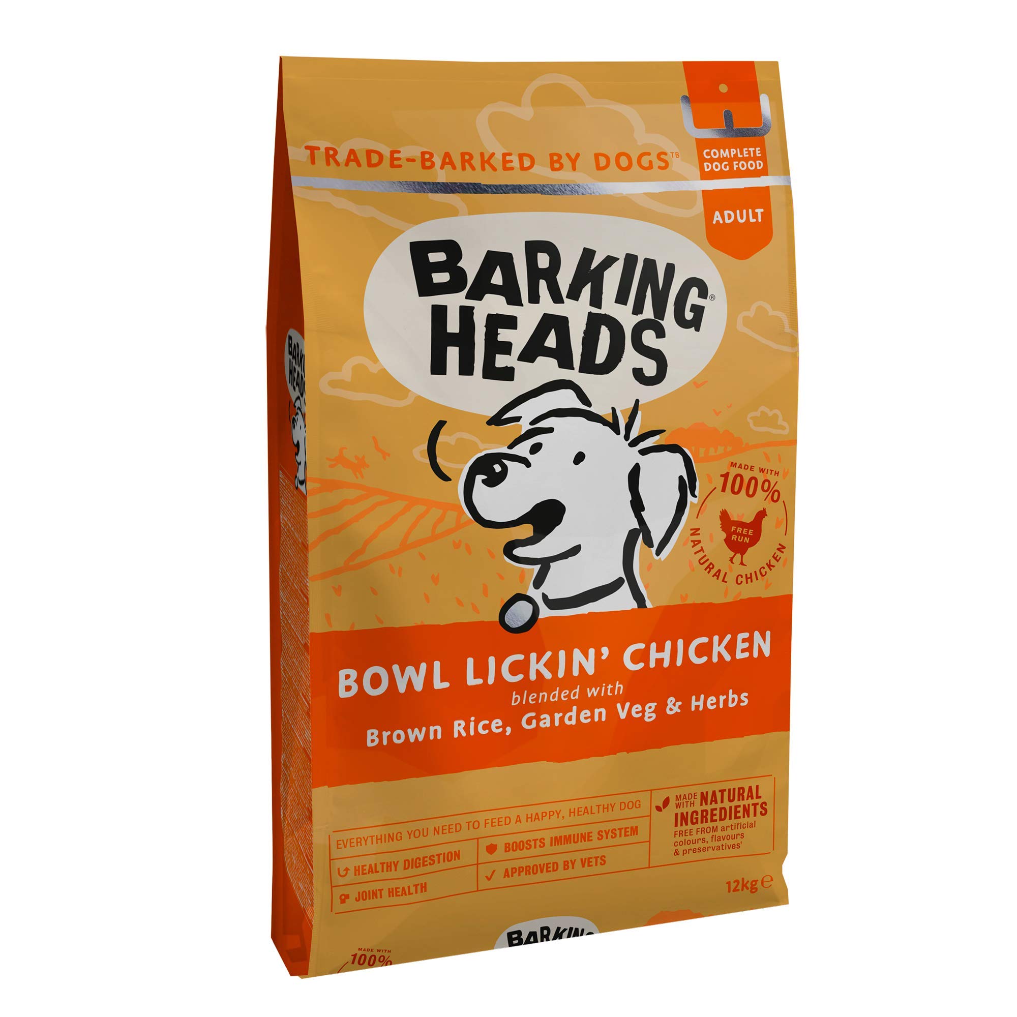 Barking Heads Dry Dog Food Bowl