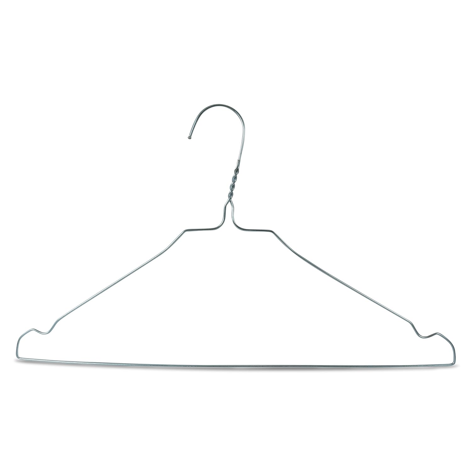 Perchas estándar Alambre galvanizado perchas, metal, de gran calidad