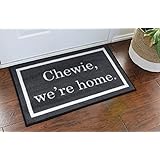 Star Wars Quote Chewie We're Home Welcome Door Mat