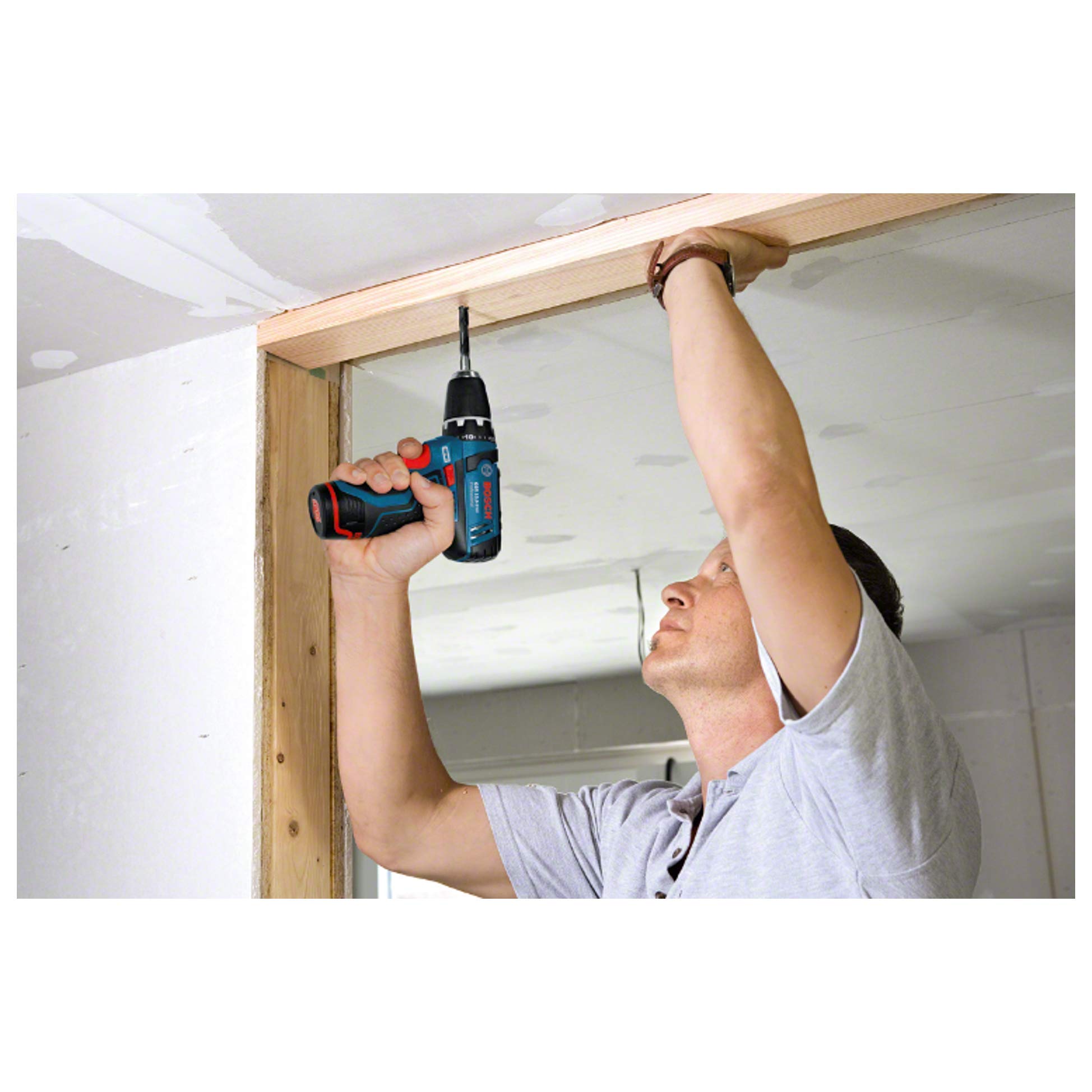 Bosch Professional 12V System Akku Bohrschrauber GSR 12V-15 (inkl. 2x Einlage, L-BOXX, ohne Akku/ Ladegerät) 2