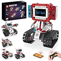 DIEBA 5 in 1 Robot Building Toys, STEM Projects for Kids Ages 6-12, Remote & APP Controlled Engineering Learning Educational