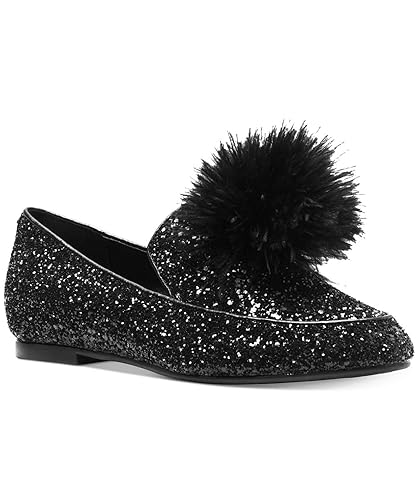 michael kors black and white flats