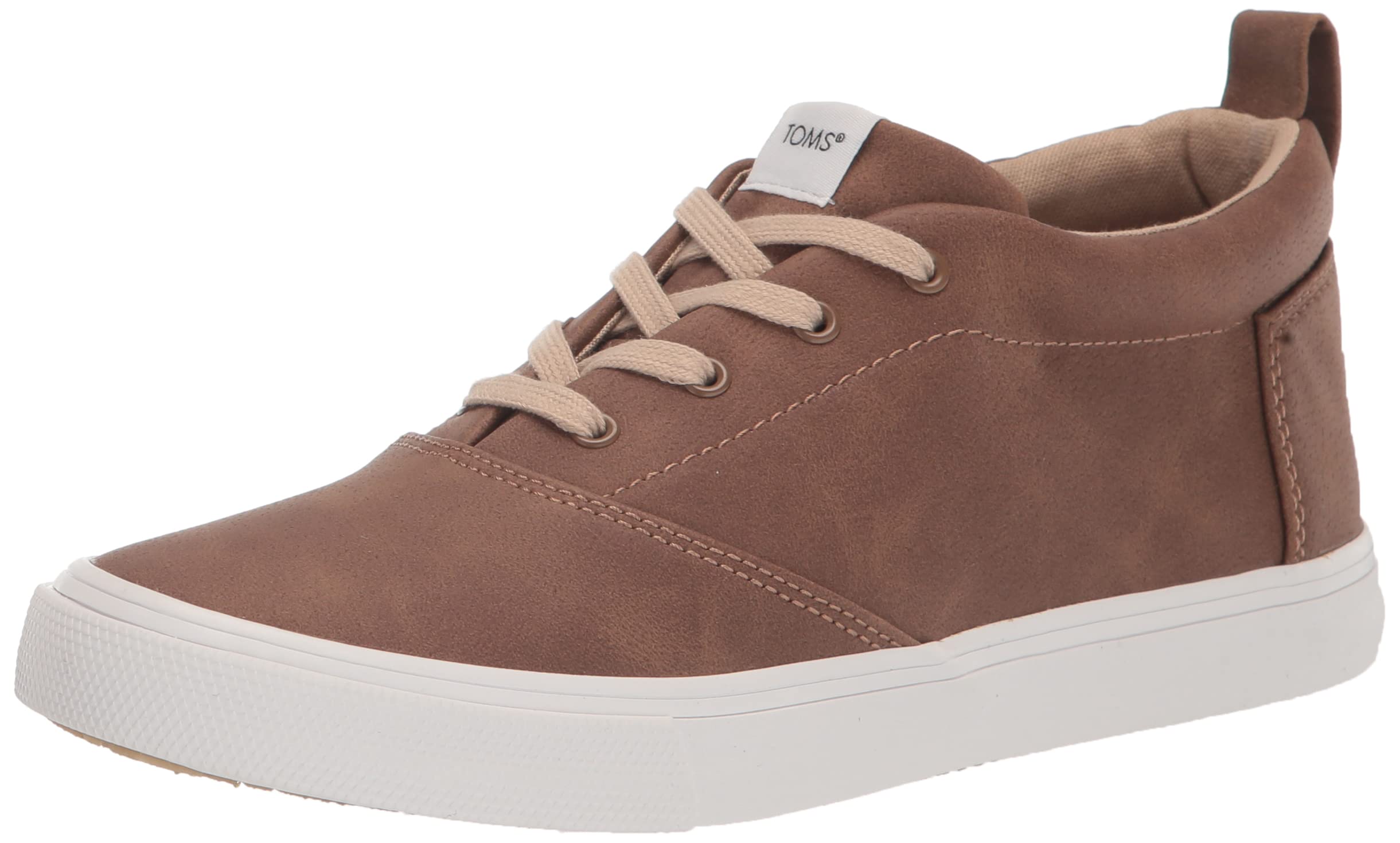 Photo 1 of ***USED***TOMS Youth Boy's Alpargata Fenix Mid Sneaker, Toffee
