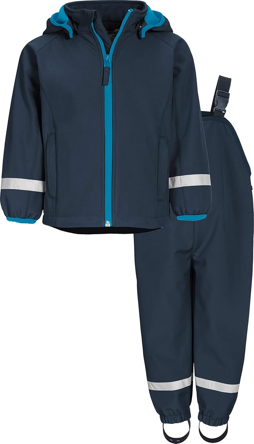 Playshoes Jungen Softshell-Set Jacke