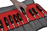 C.K Magma MA2719 Chisel Roll Black 52 x 37 x 2 cm 9 Pockets view 6