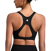 RUNNING GIRL Sports Bras for Women, Molded Cup High Impact Sports Bra Workout Bras for Women High Support Racerback