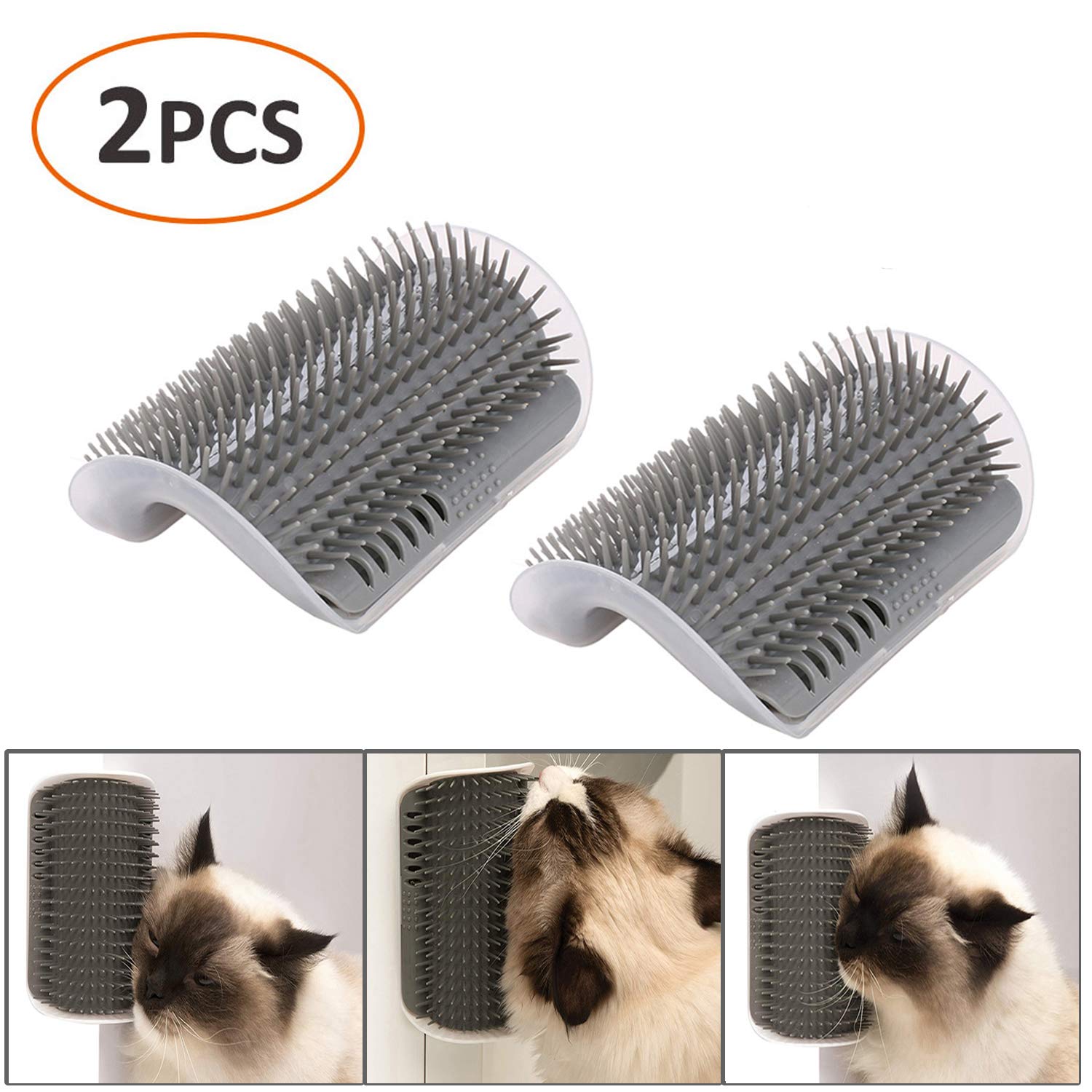 cat self groomer corner