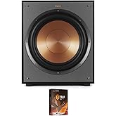 Klipsch R-120SW 200 Watt Subwoofer and 3 Year Amber Protection Plan (2018)