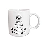 3dRose mug_193548_1 Keep Calm Im an Electrical