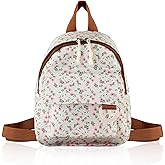 Energather Girls Backpack, Polyester Mini Backpack Purse Cute Backpacks for Women, Casual Daypack Backpacks Small Backpack (brown)