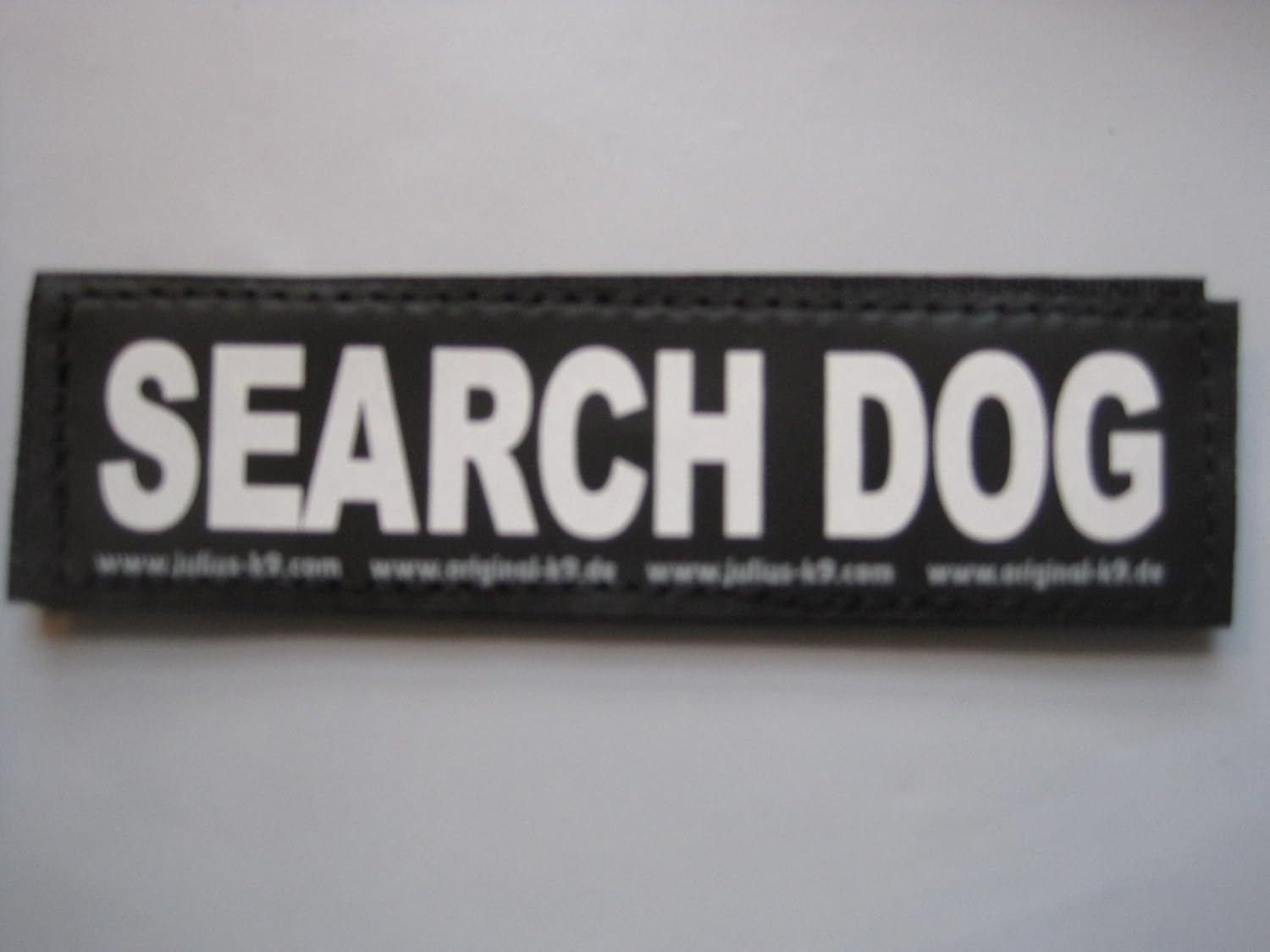 Amazon.com : SEARCH DOG (Small) Package of 2 Julius-K9 Labels for Harnesses : Pet Supplies