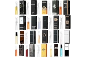 Designer Perfume Samples for Men - High End Fragrance Sampler Set (10 Vials) | Random Selection of 3Ml Mens Mini Fragrances |