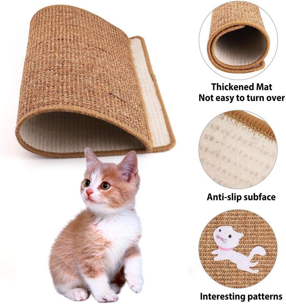 Cat Scratching Mat Natural Sisal Cat Scratch Mat Grinding