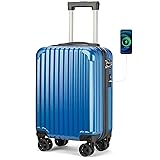 Personal Item Suitcase 18x14x8 Inches Hardside