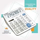 CATIGA CD-2776 Premium 12-Digit Desktop Calculator 5-Inch LCD Dual Power view 6