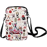 LEVLO Grease Musical Crossbody Bag Danny & Sandy Fans Gift Broadway Grease Shoulder Bag Grease Theatre Merch
