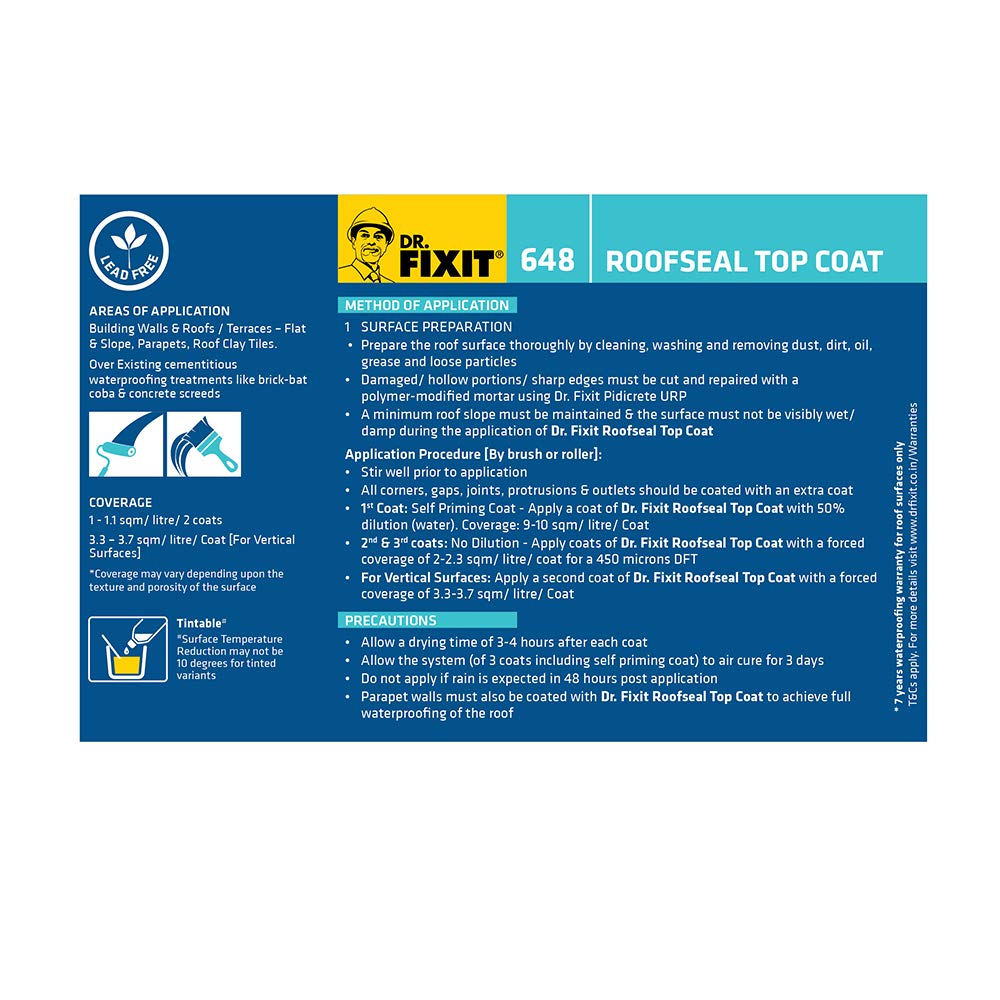 Dr Fixit 301 Sbr Latex Pidicrete Urp Sbr Latex For Waterproofing Repairs 1kg Grey 1pc Buy Online In Azerbaijan At Azerbaijan Desertcart Com Productid