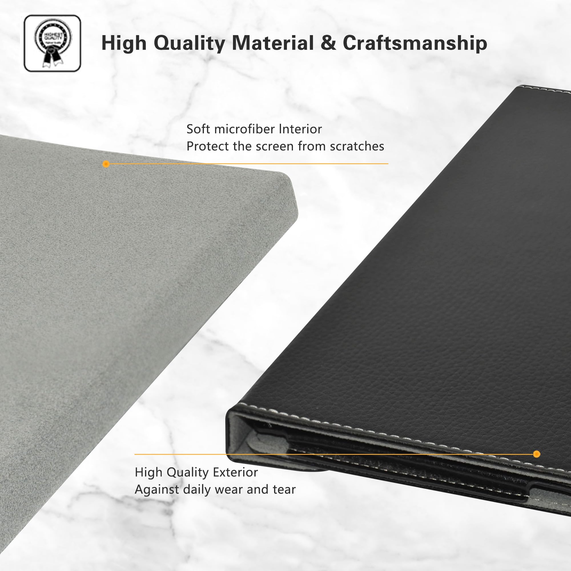 LiuShan 360° Rotation Stand PU Cover for 7