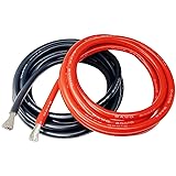 KVIZTY 8 Gauge Wire 20ft, Flexible 8 AWG Automotive