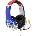 PDP REALMz Wired Gaming Headset for Nintendo Switch/Lite/OLED, 3.5mm Headphones Audio Jack for Tablets/PC/Console/Laptop, Officially Licensed SEGA Sonic Superstars: Sonic Go Fast