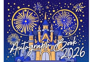 Autograph Book: Capture your child’s magical theme park moments & collect signatures, photos, and special messages from favor