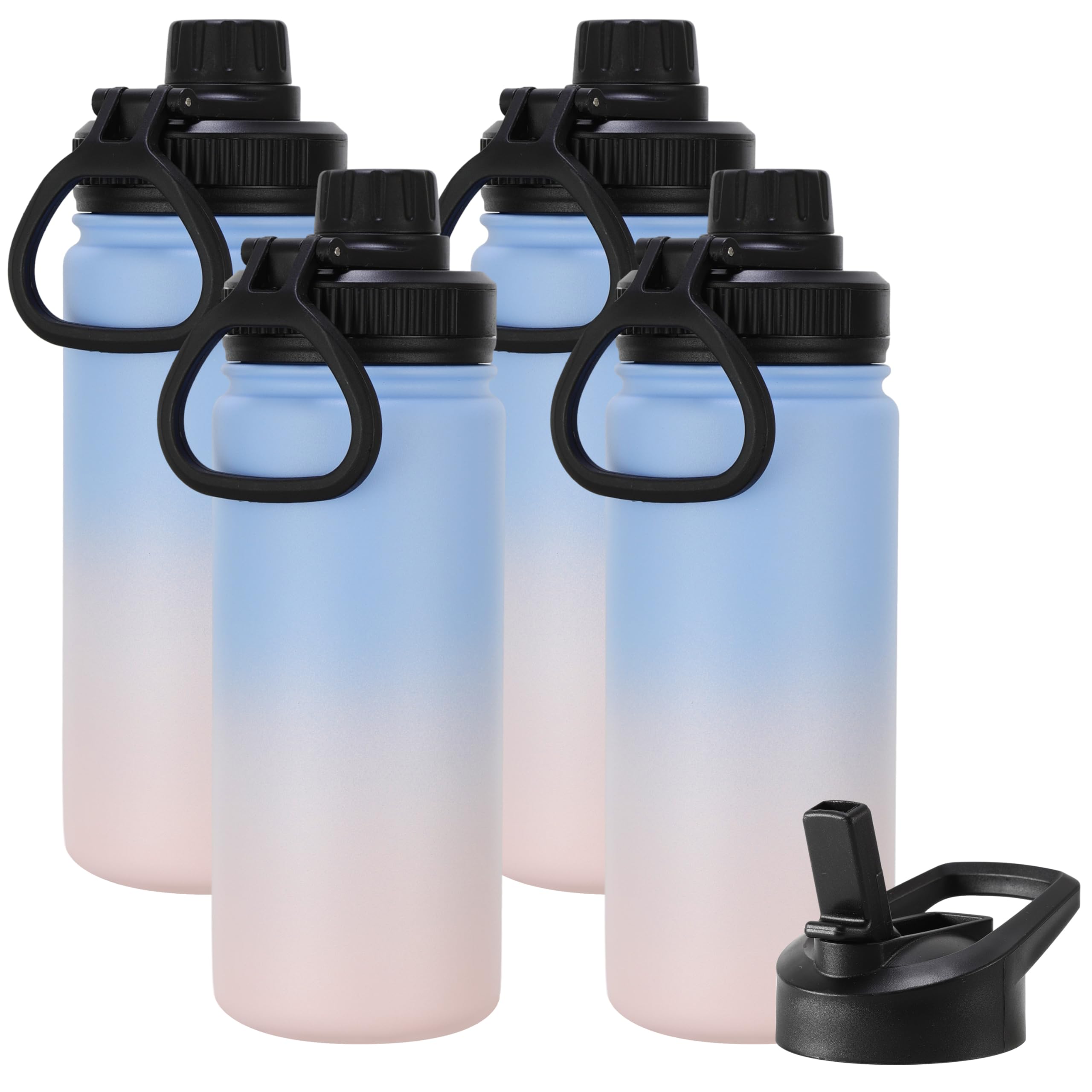 DOMICARE 16 oz Water Bottle for School Stainless