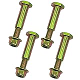 4 Pack Deck Wheel Shoulder Bolts and Flanged