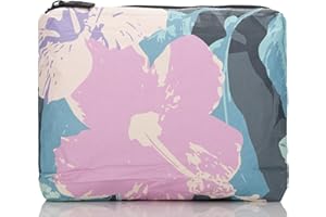 ALOHA Collection Small Pouch | Lightweight, Packable, and Splash-Proof Makeup Pouch | Easy to Clean