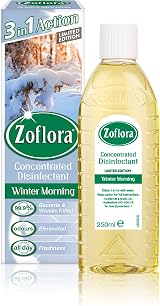 Zoflora Winter Morning 250ml Multisurface Disinfectant 99.9% Kills Bacteria