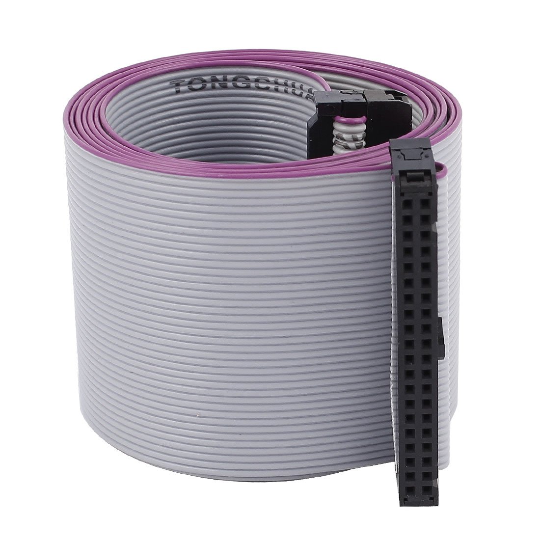 sourcing map IDC 40-Pin Female to Female Connector Flat Ribbon Cable