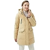 Orolay Women's Puffer Winter Down Coat Thickened Waterproof Parka Jacket with Hood