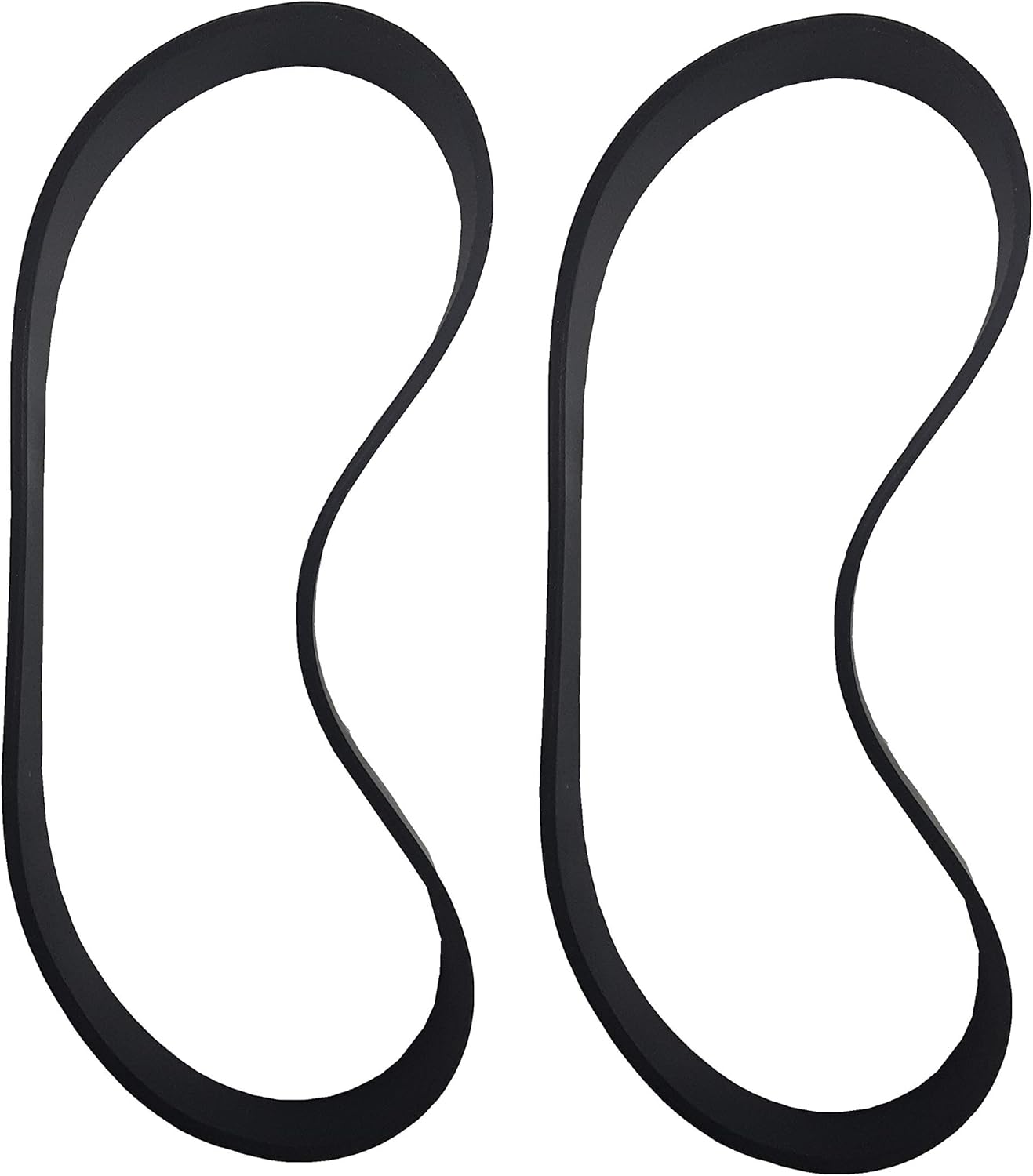 Zvac Replacement Bissell 7/9/10/12/14/16 Round Vacuum Belts Compatible With Bissell Part # 32074 & 203-1093 Fits Cleanview Models - 2 Pack In A Bag