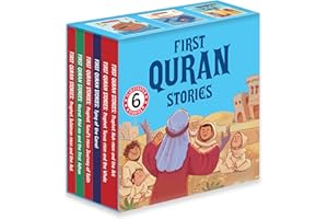 First Quran Stories (6 Books Box Set): An Illustrated Board Book Boxset consisting Islam Story Books for Kids | Values of Islam and the Holy Quran | Ages 5+ [Penguin Early Learning Series]