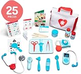 Melissa & Doug Doctor's Kit Medical Role Play Set with Emergency Bag 25 Pc view 6