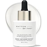 MATTER OF FACT Barrier + Antioxidant Treatment, Lipids, Bakuchiol & Squalane Oil Serum for Hydration and Skin Barrier Support, 30mL / 1.0 Fl Oz