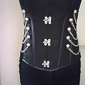 Steampunk Shapewear Korsett - Off-Shoulder Top Mit Ärmeln Für Damen