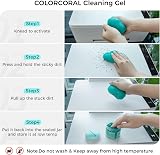 ColorCoral Car Cleaning Gel Universal Dust Remover 160g Auto Interior Kit view 8